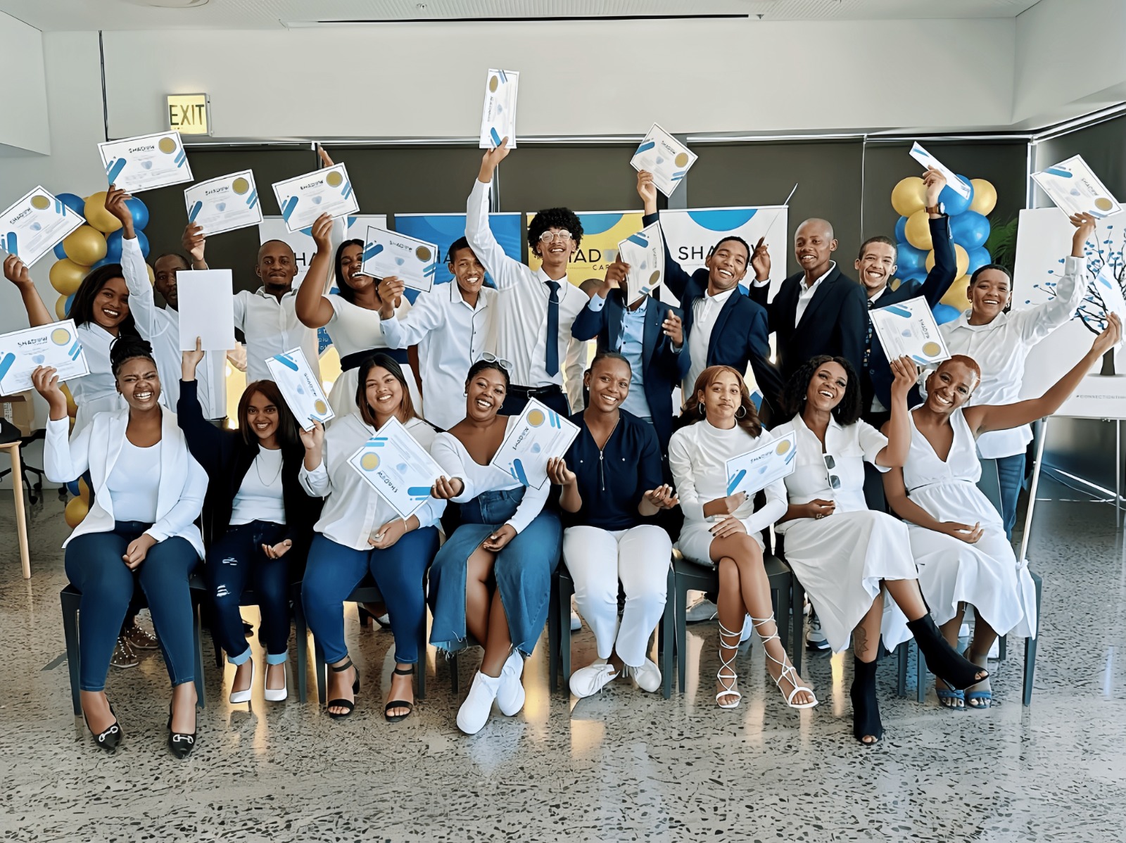 Sigma Connected takes on the 1,000th graduate from the South African Impact Sourcing organization, Shadow Careers